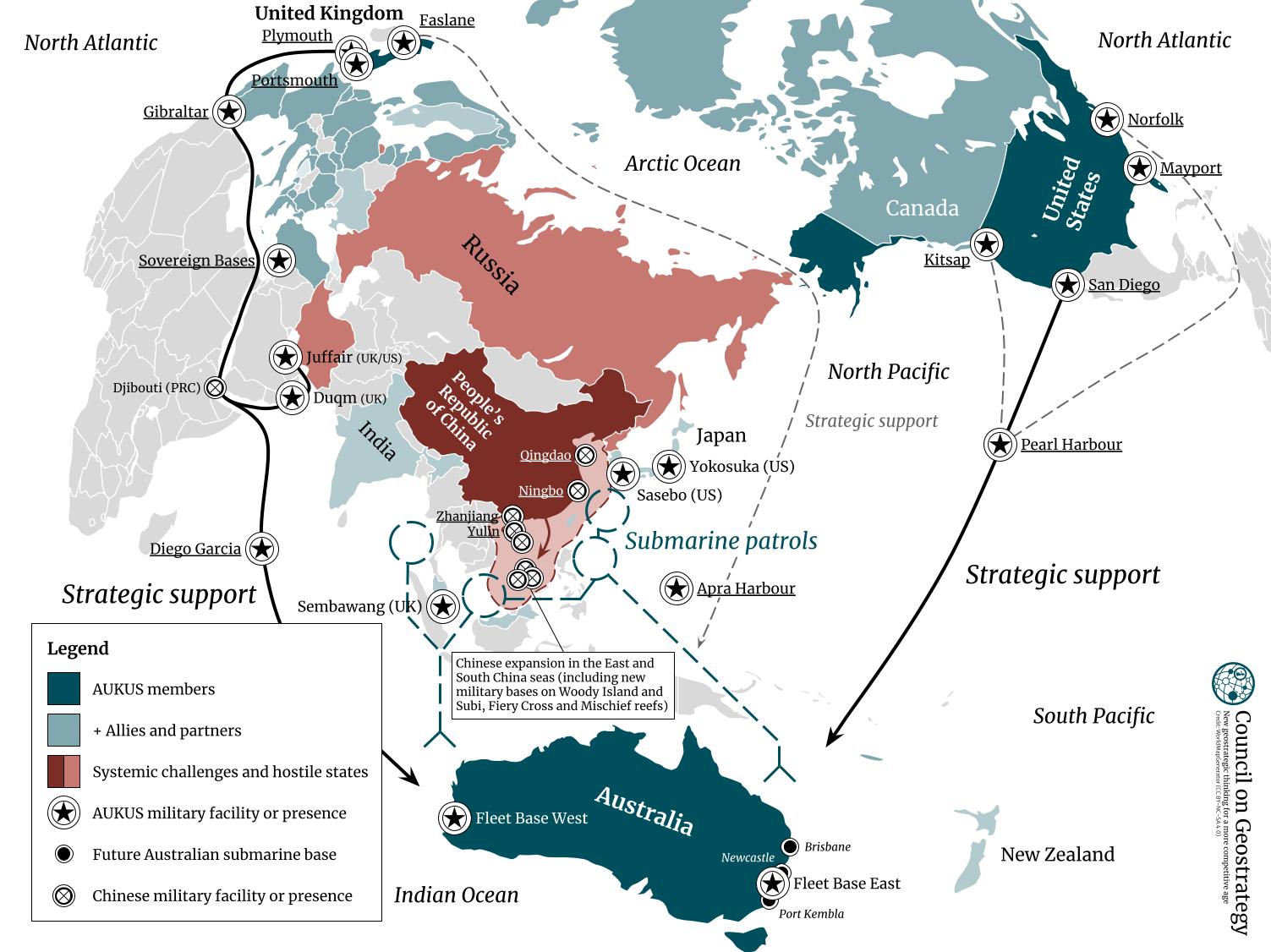 The Geopolitics Of AUKUS – Council On Geostrategy